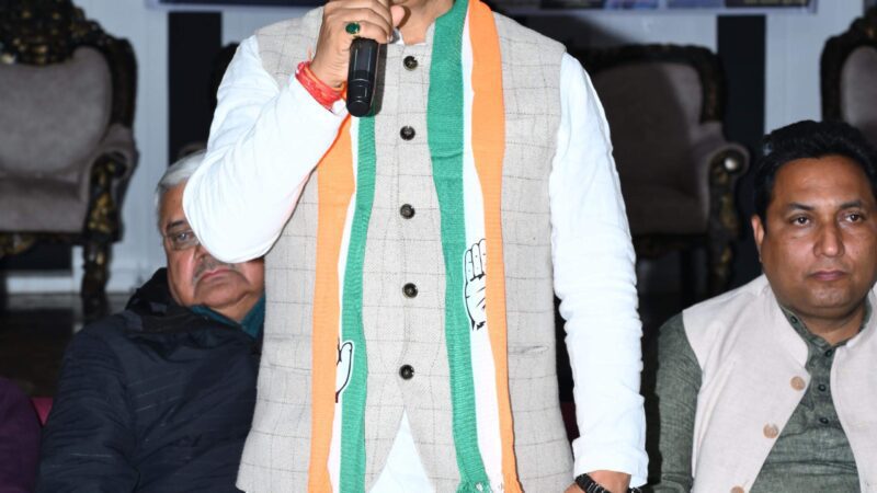 नगर निकाय चुनाव: कांग्रेस के मेयर प्रत्याशी पोखरियाल ने रखा दून के विकास का एजेंडा