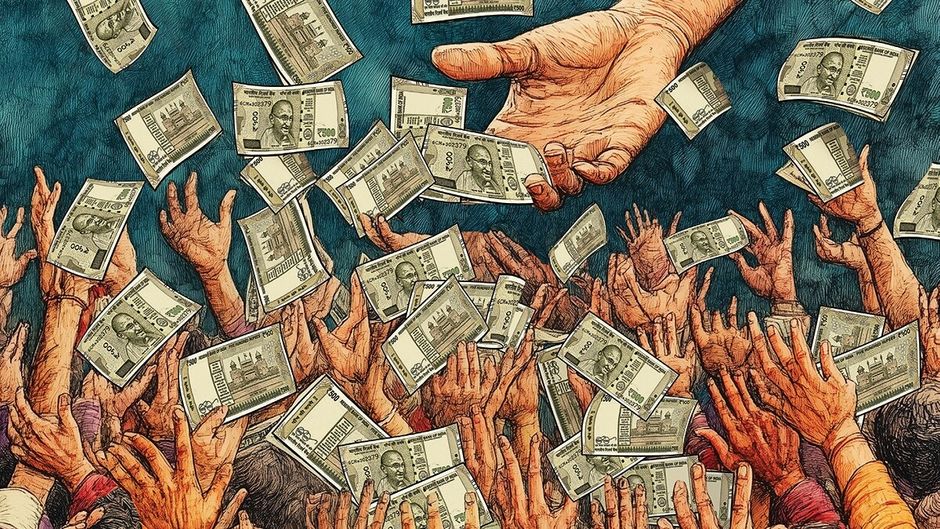 नज़रिया: रेवड़ियां बांटने वालों से हासिल करने वाले ज्यादा दोषी
