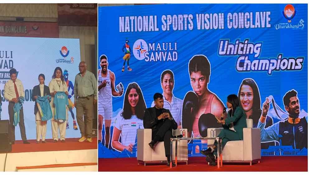 मौली संवाद: 38वें राष्ट्रीय खेल के नौवें दिन खेल और जीवन संतुलन पर चर्चा