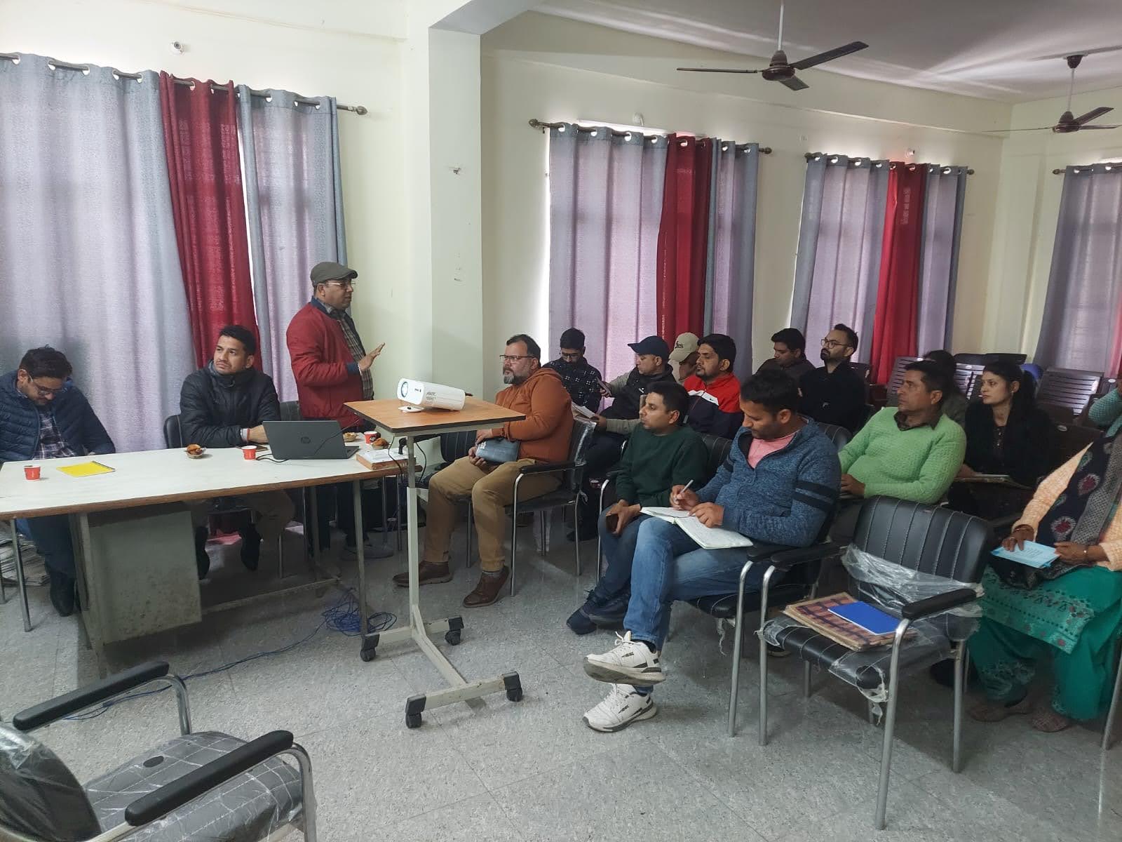 आयोजन: एनीमिया को लेकर प्रशिक्षण कार्यक्रम में CMO ने रोगियों की पहचान व उपचार पर दिया जोर