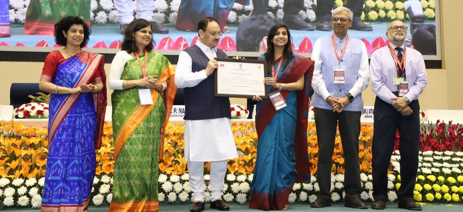 उपलब्धि: टीबी उन्मूलन में उत्तराखंड को मिला राष्ट्रीय पुरस्कार,केन्द्रीय स्वास्थ्य मंत्री जे.पी. नड्डा ने किया सम्मानित