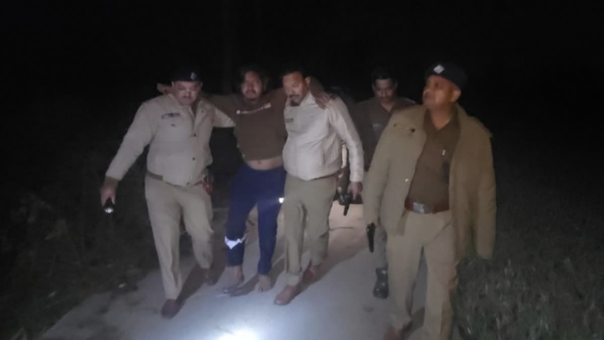 कामयाबी: मुठभेड़ के बाद तीन बदमाश गिरफ्तार, आरोपियों ने दो भाईयों को मारी थी गोली
