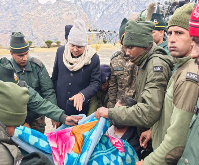 दुखद: बर्फ में फंसे एक श्रमिक की मौत की खबर, आधिकारिक तौर पर पुष्टि नहीं