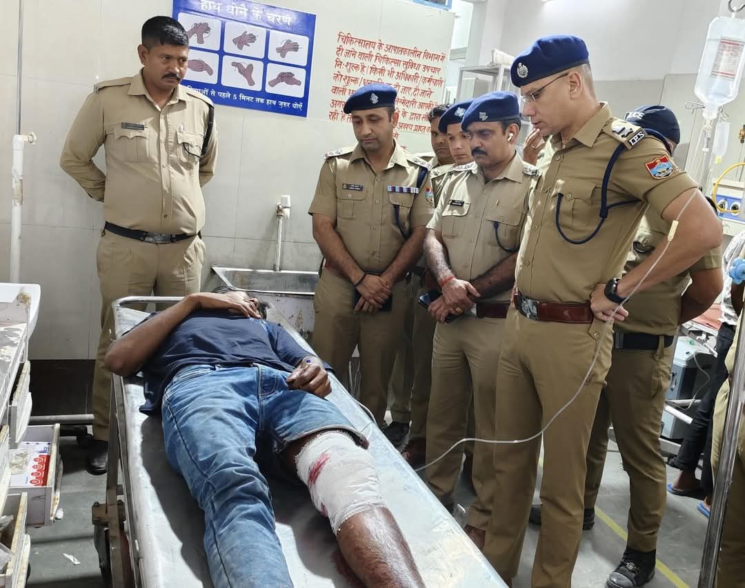 बड़ी खबर: पुलिस से मुठभेड़ के बाद पांच बदमाश गिरफ्तार, दो पैट्रोल पंपों में डाली थी डकैती