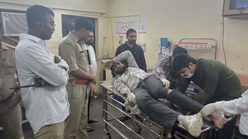 मुठभेड़ में घायल बदमाश को पुलिस ने किया गिरफ्तार,दूसरा फरार