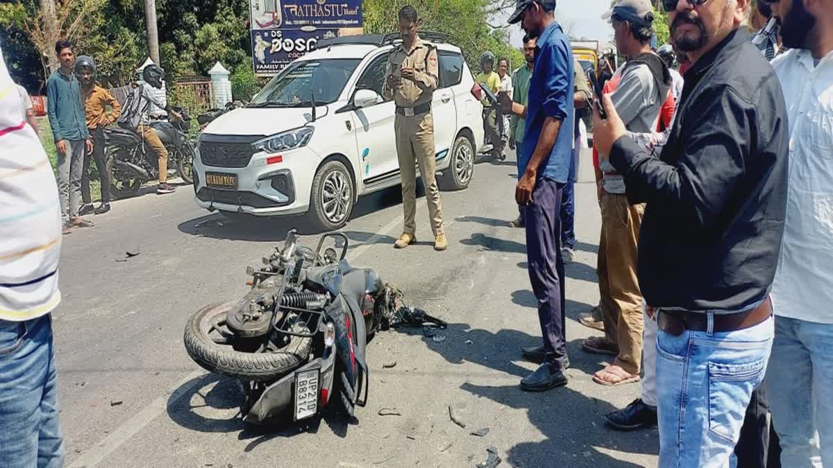 दुखद: रोडवेज की बस ने बाइक सवार मां-बेटे को कुचला, बेटे की मौत,मां की हालत गभीर