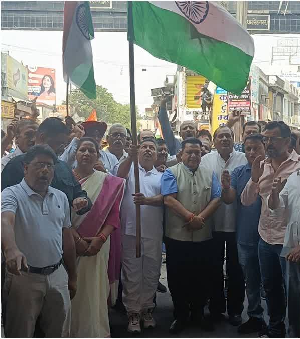 पहलगाम हमले के विरोध में सोमवार को रहा काशीपुर बंद