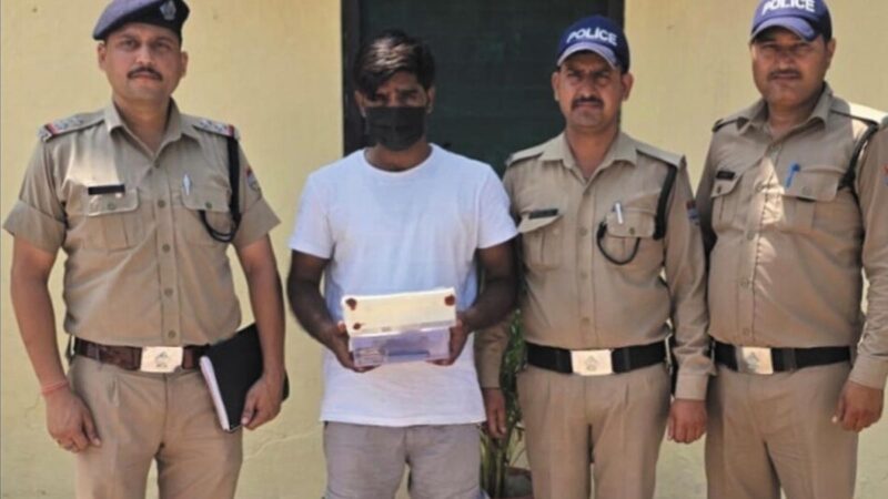 शिकंजा : पुलिस को मिली बड़ी कामयाबी, 60 लाख की स्मैक के साथ दबोचा नशा तस्कर