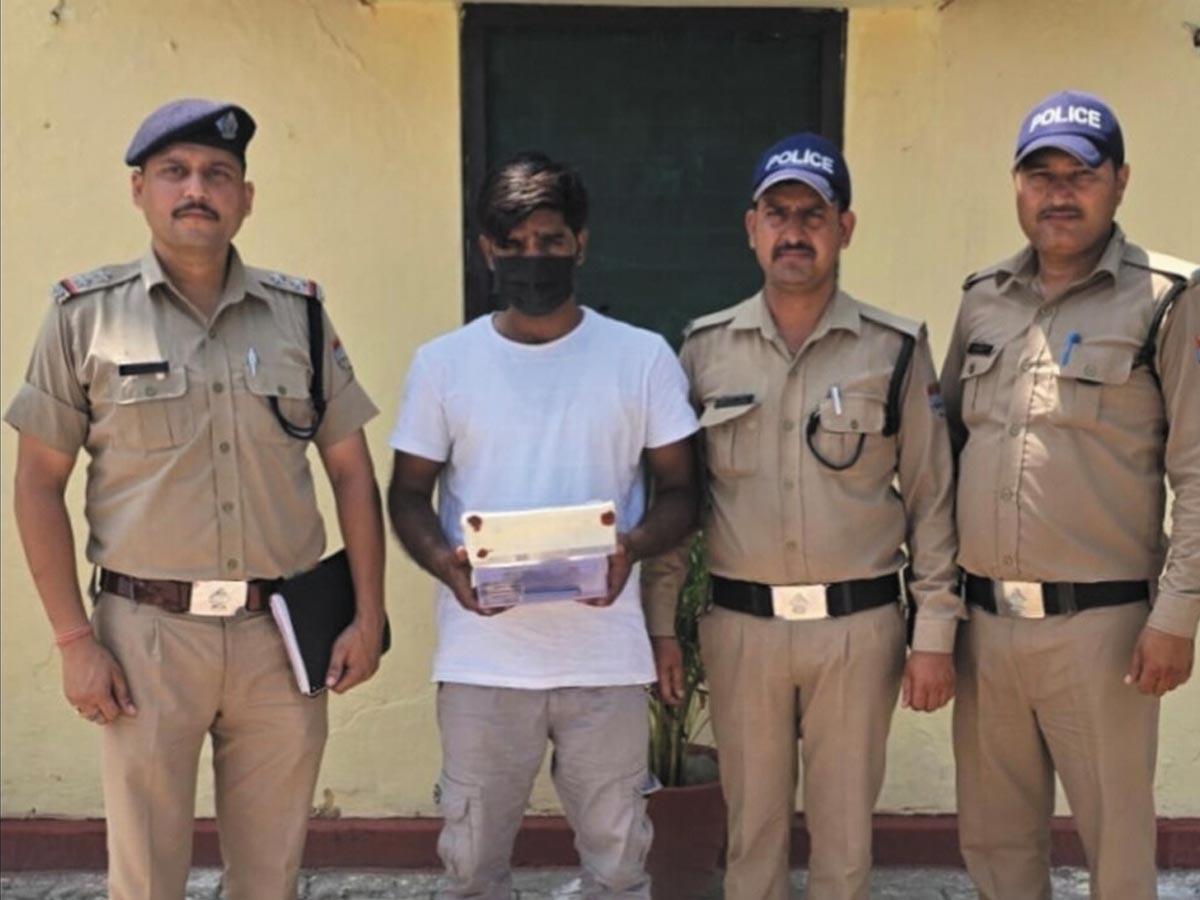 शिकंजा : पुलिस को मिली बड़ी कामयाबी, 60 लाख की स्मैक के साथ दबोचा नशा तस्कर