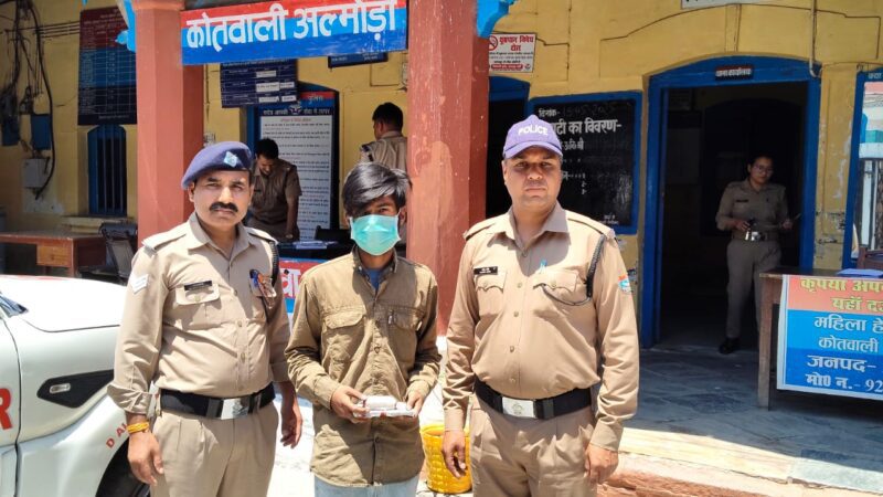 शिकंजा: नशा तस्करी के खिलाफ पुलिस की मुहिम, 5.29 लाख की स्मैक के साथ दबोचा  तस्कर