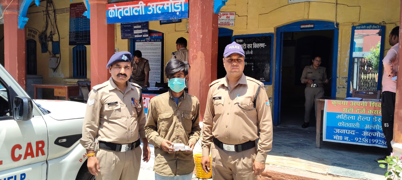 शिकंजा: नशा तस्करी के खिलाफ पुलिस की मुहिम, 5.29 लाख की स्मैक के साथ दबोचा  तस्कर