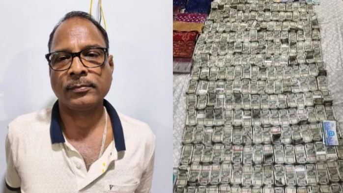 काली कमाई: रेड पड़ी तो खिड़की से नोटों की गड्डियां फेंकने लगा चीफ इंजीनियर, घर से करोड़ों में कैश बरामद