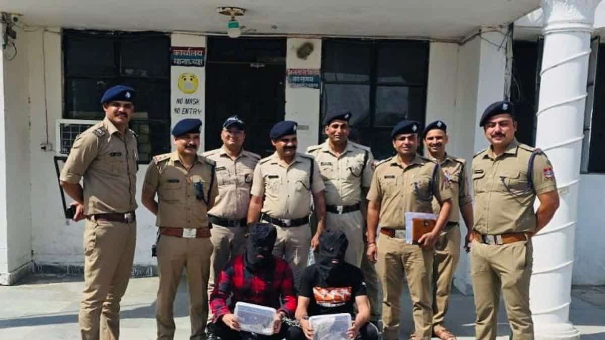 शिकंजा: वाहन में तोड़फोड़ और हवाई फायरिंग कर आंतक फैलाने के दो आरोपी गिरफ्तार