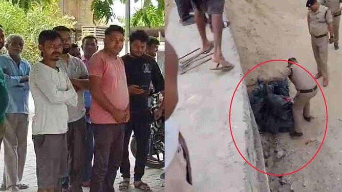 सनसनी: पत्थर से कुचलकर ई-रिक्शा चालक की निर्मम हत्या