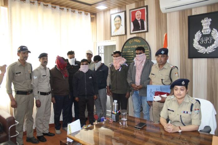 शिकंजा: स्नान घाटों पर चोरी करने वाले अंतर्राजीय गिरोह के छह सदस्य गिरफ्तार