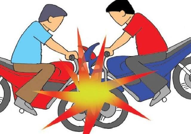 हादसा: दो बाईकों में हो गई जबरदस्त भिड़ंत, एक घायल युवक की अस्पताल में मौत