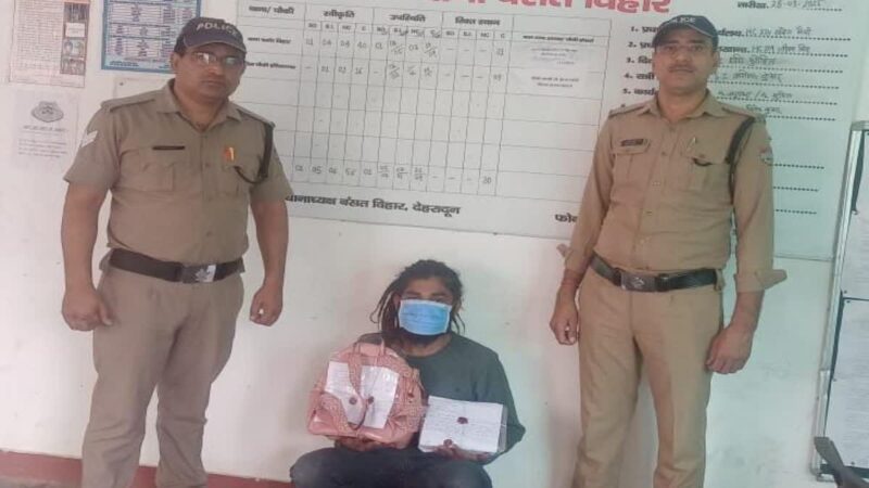 शिकंजा: चोरी की वारदात का पुलिस ने किया खुलासा, चुराए गए माल के साथ दबोचा हिस्ट्रीशीटर