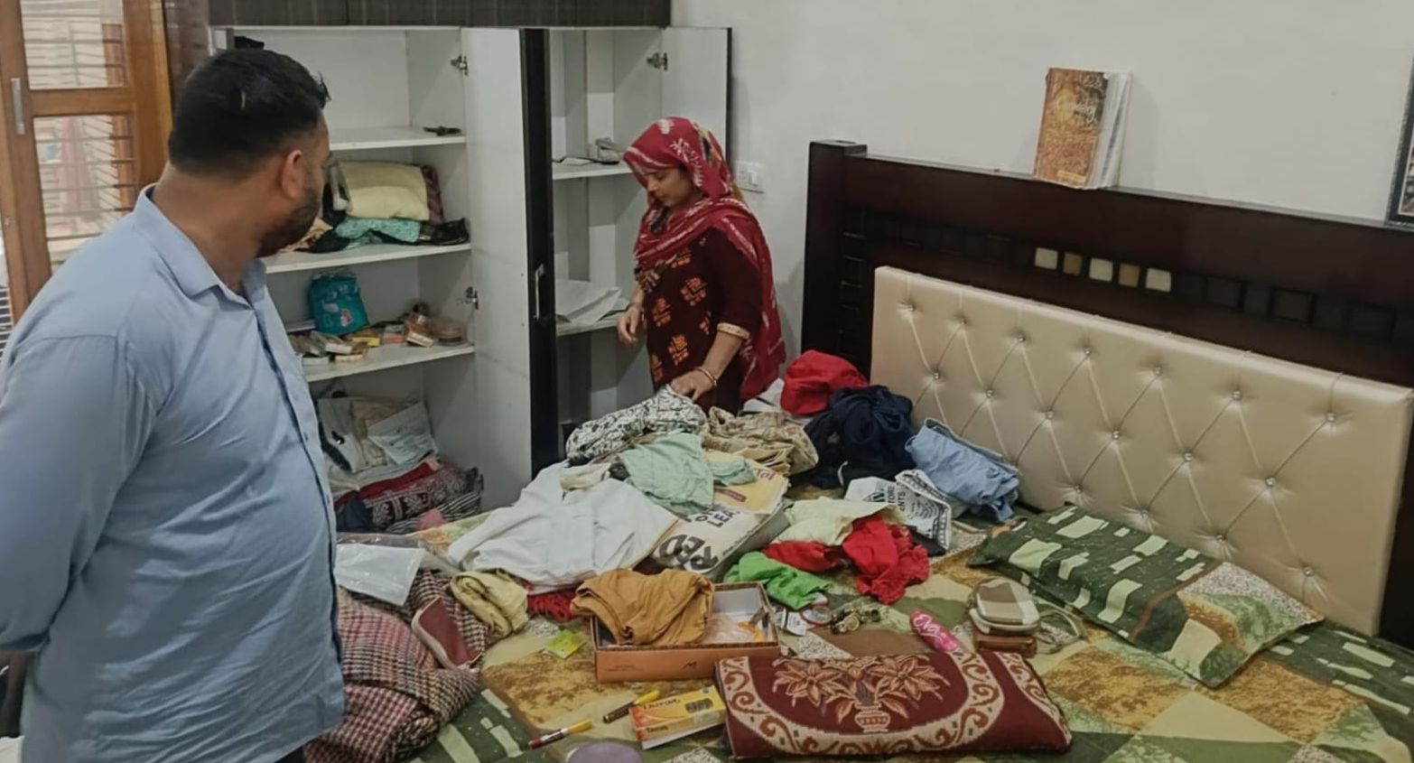 बेे़खौफ़:  बंद मकान में चोरों का धावा, लाखों के जेवरात और नगदी साफ