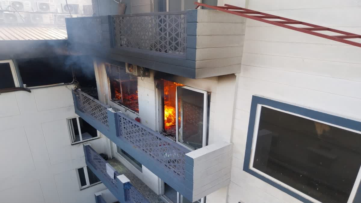 स्वाहा: होटल की छठी मंजिल में लगी भीषण आग, पुलिस ने होटल में ठहरे सभी यात्रियों को सुरक्षित बाहर निकाला