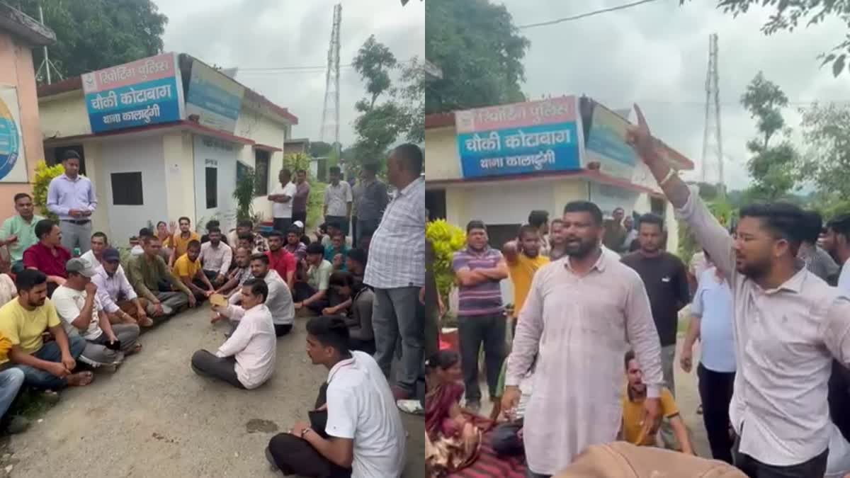 आक्रोश: भाजपा नेता के बेटे ने की आत्महत्या,पुलिस कर्मी पर थप्पड मारने का आरोप,मृतक के परिजनों ने किया हंगामा