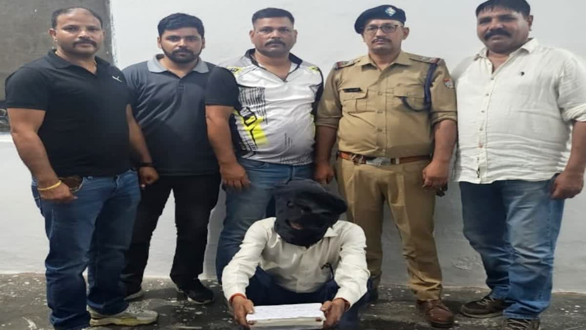 चालिस लाख की हेरोइन के साथ यूपी का नशा तस्कर गिरफ्तार