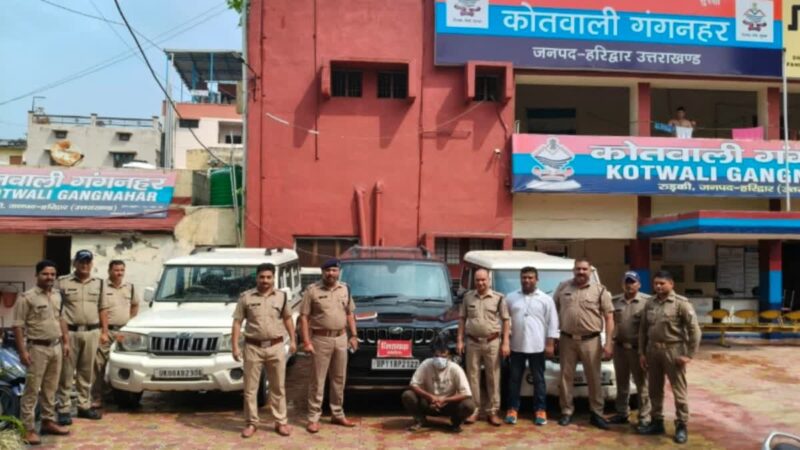 सबक: जेल से छूटने के बाद कथित विधायक प्रतिनिधि फरार, हिरासत में लिया गया भाई, तीन वाहन सीज