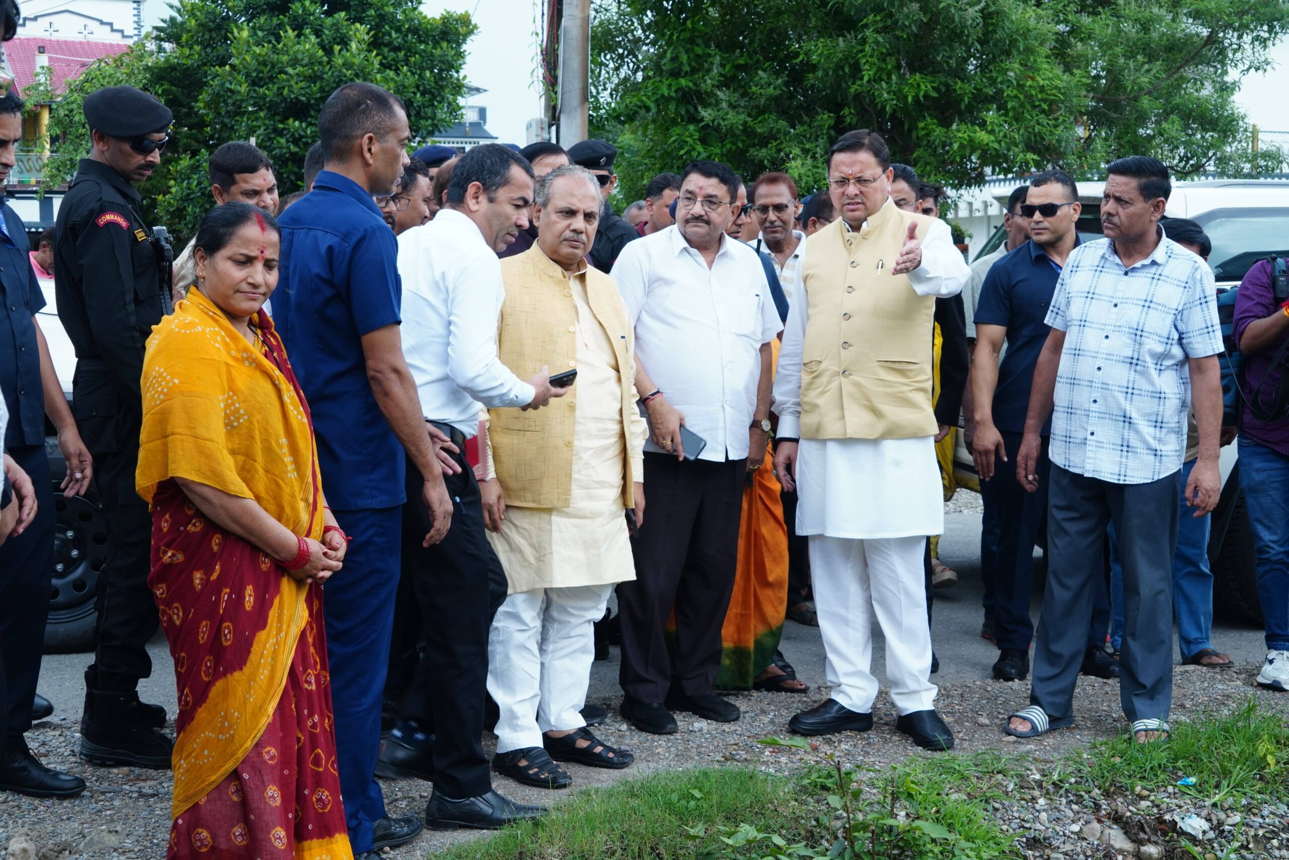 जायजा: सीएम धामी ने राजधानी में किया अतिवृष्टि प्रभावित क्षेत्र का स्थलीय निरीक्षण