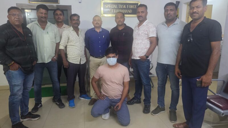 कामयाबी: एसटीएफ व महाराष्ट्र क्राइम ब्रांच  ने अंतर्राष्ट्रीय हथियार सप्लायर को किया दून से गिरफ्तार