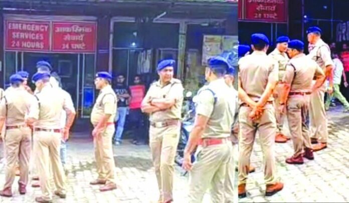 दुखद: अतिक्रमण हटाने की कार्यवाही के दौरान दारोगा की तबियत बिगड़ी, अस्पताल ले जाने पर मृत घोषित