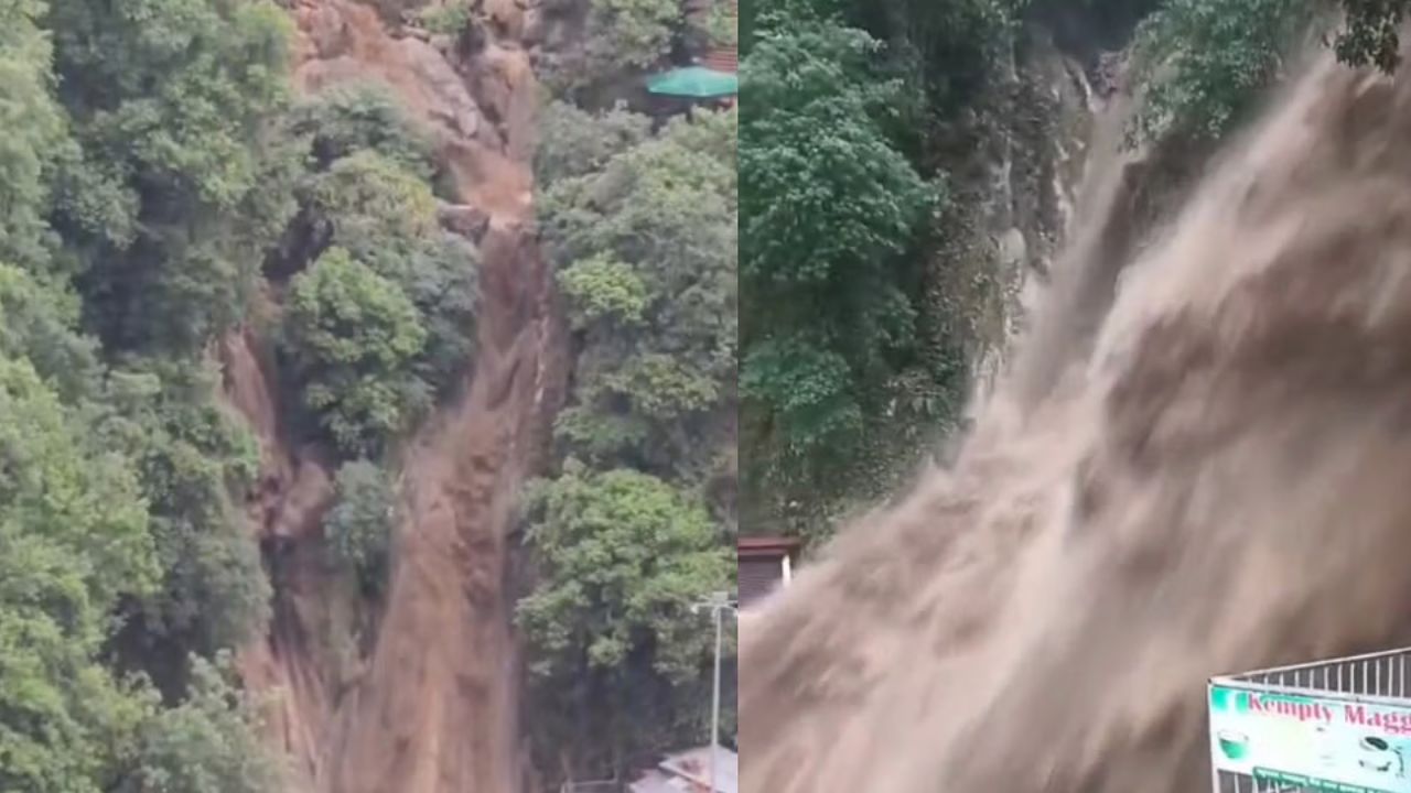 अतिवृष्टि: लगातार हो रही भारी बारिश ने मचाई तबाही, विद्यालय को पहुंचा नुकसान