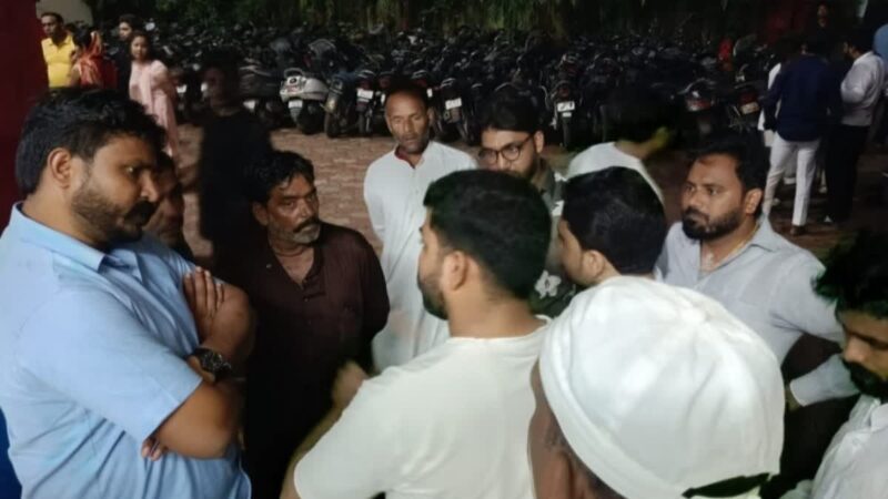 शादी समारोह में दो गुट आपस में भिड़े, गोली लगने से युवक घायल