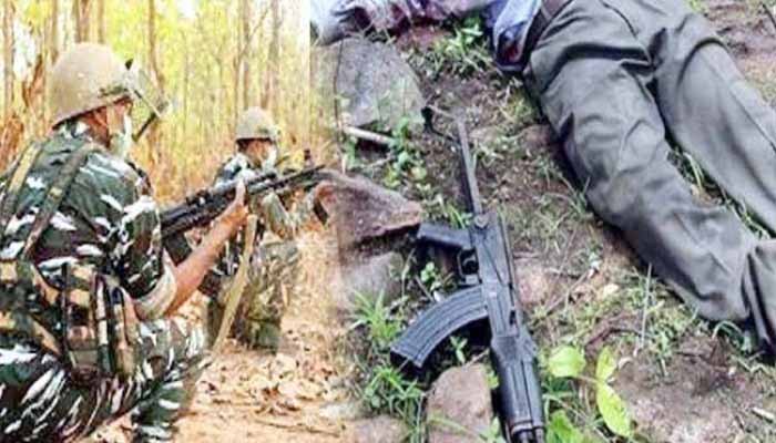 कामयाबी: सुरक्षाबलों की कार्रवाई में 3 माओवादी ढेर , एक पर था 1 करोड़ रुपये का इनाम