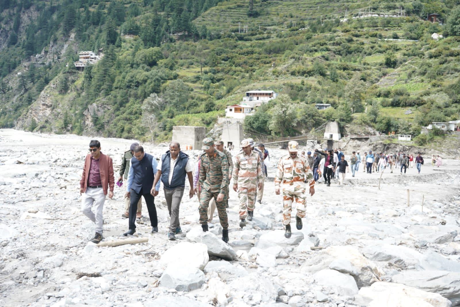 राज-काज: अंतर-मंत्रालय केंद्रीय टीम ने आपदा-प्रभावित क्षेत्रों का किया स्थलीय निरीक्षण