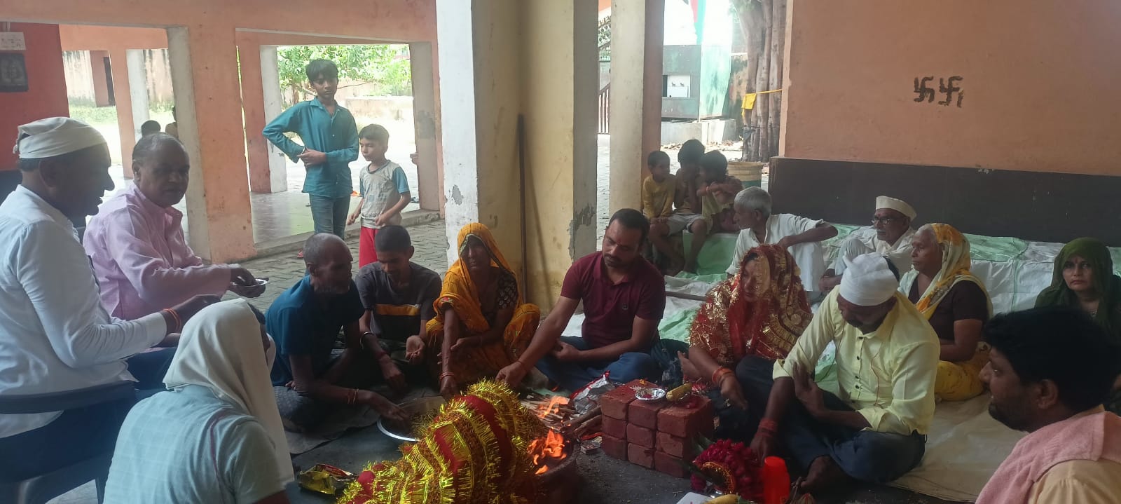 आस्था: यज्ञ-हवन और पूजा के साथ शिव मंदिर रिठाली का सौंदर्यीकरण शुरू
