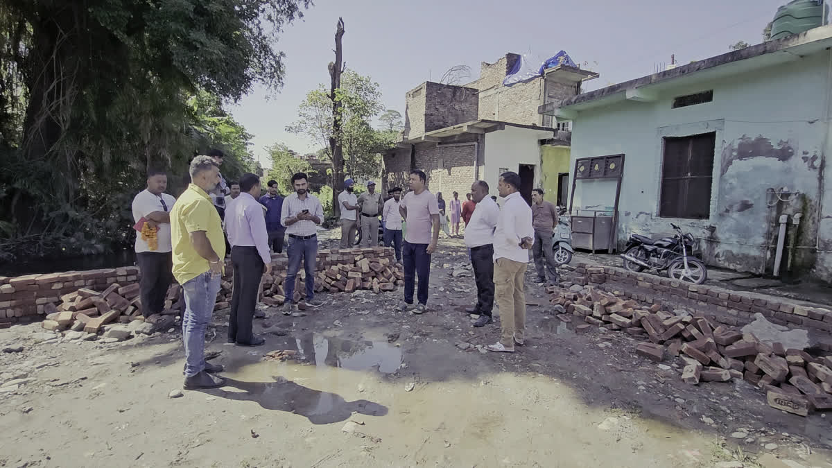 एक्शन: नगर निगम ने अतिक्रमण मुक्त करायी अपनी भूमि, पार्क निर्माण का कार्य किया शुरू