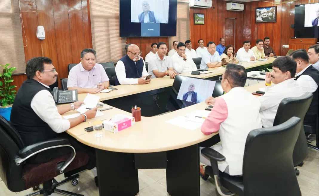 रजत जयंती: प्रस्तावित समारोह की तैयारियों को लेकर सीएस ने अधिकारियों के साथ की बैठक