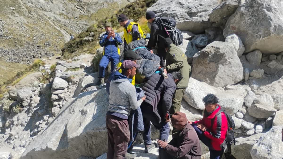 दुखद: सतोपंथ ट्रेक रूट पर एक ट्रेकर की मौत, अन्य लोगों का सकुशल रेस्क्यू