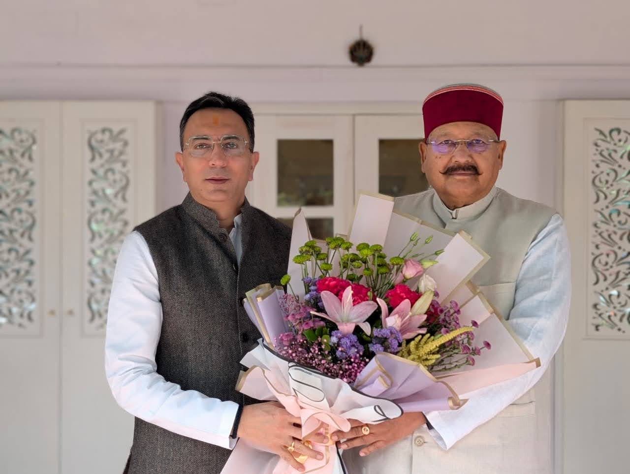 भेंट: केन्द्रीय मंत्री जितिन प्रसाद से मिले महाराज; साइबर क्राइम साइबर कानून पर हुई चर्चा  