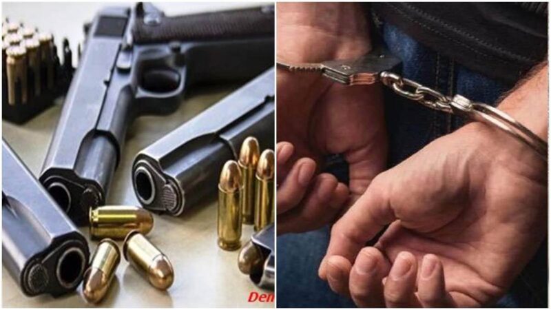 कामयाबी: हथियार तस्करी के आरोप में दो गिरफ्तार, सीमा पार से भेजे गए हथियार जब्त