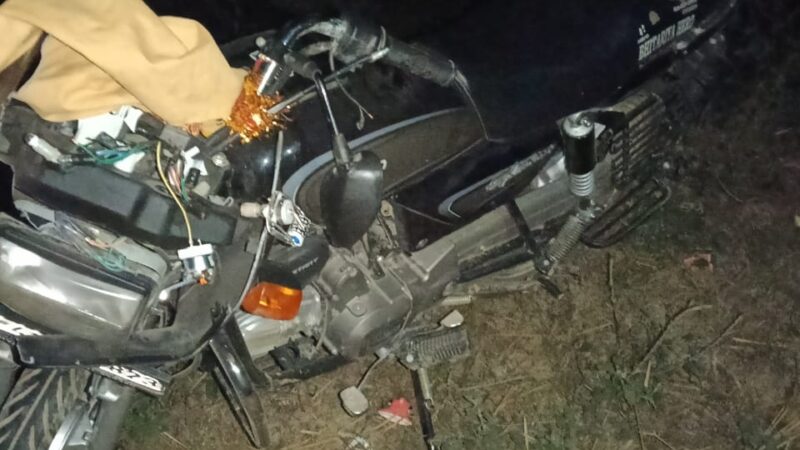 दर्दनाक: बाइक के हैंडल पर गिरे टीएसआइ तो पसली टूटकर फेफड़े में घुस गई… अस्पताल में मौत