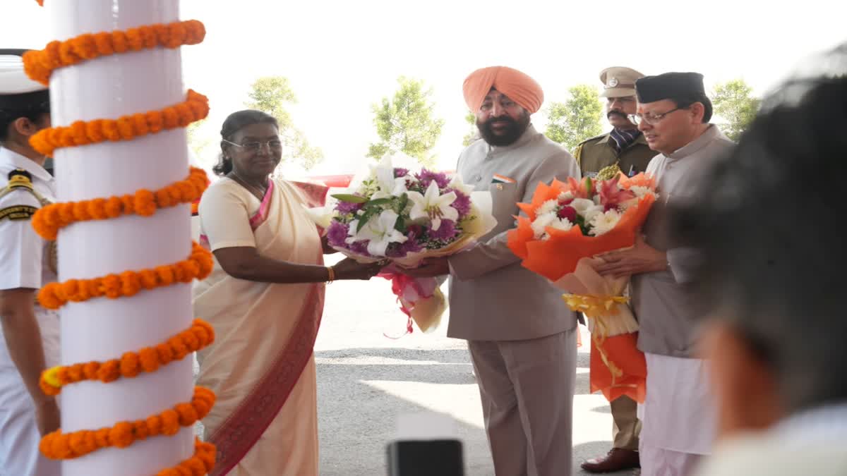 उत्तराखंड के लोगों के परिश्रम से पिछले 25 वर्षों में तेजी से हुआ विकास, राष्ट्रपति मुर्मू ने  की सराहना