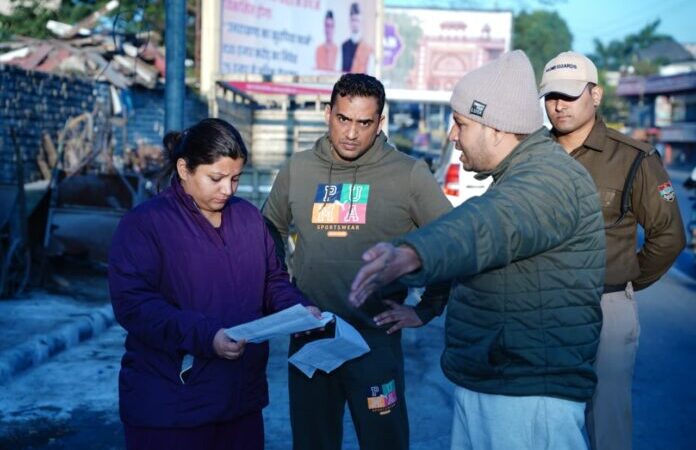 नगर आयुक्त ने किया शहर के विभिन्न क्षेत्रों का औचक निरीक्षण