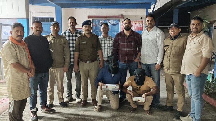कामयाबी: तीन किलो अफीम के साथ दो नशा तस्कर गिरफ्तार