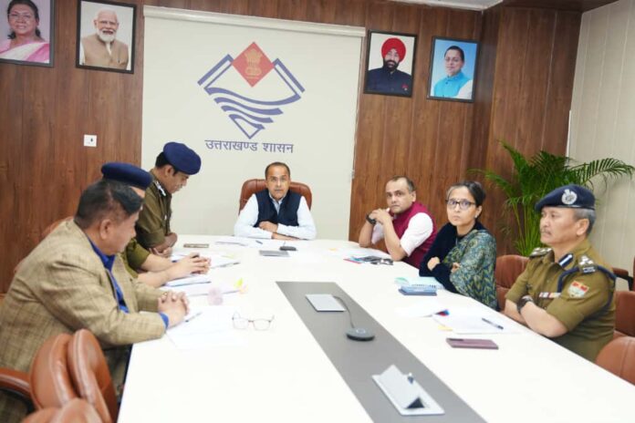 सुरक्षा व्यवस्था को लेकर गृह सचिव ने की उच्च—स्तरीय बैठक