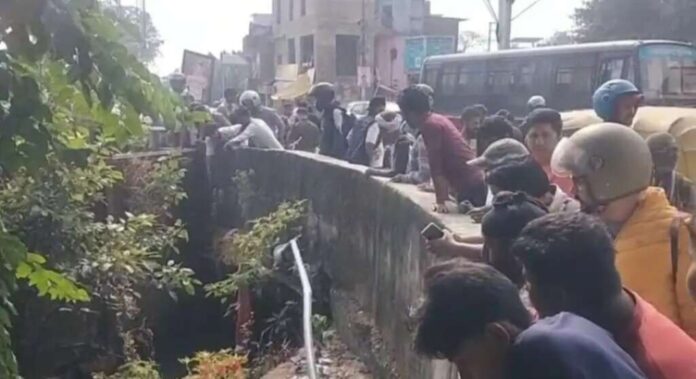 नहर मेें गिरा व्यक्ति लापता, खोजबीन जारी