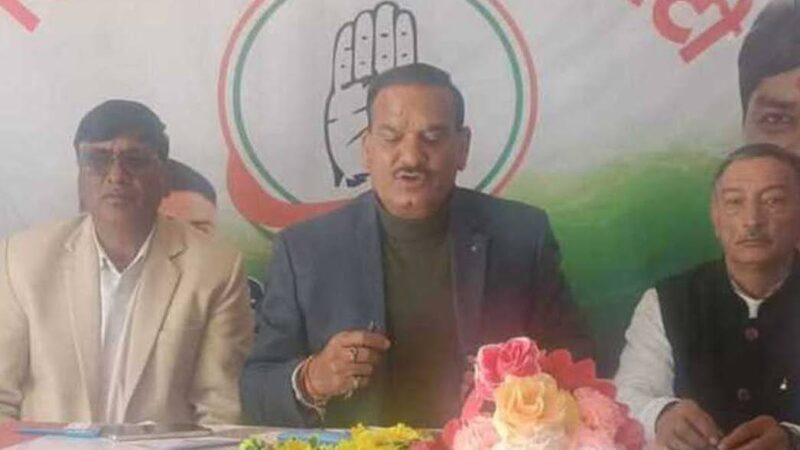 कांग्रेस: सत्ता सुख के लिए अर्नगल हथकंडे अपना रही भाजपा; विधायक विक्रम सिंह नेगी का आरोप