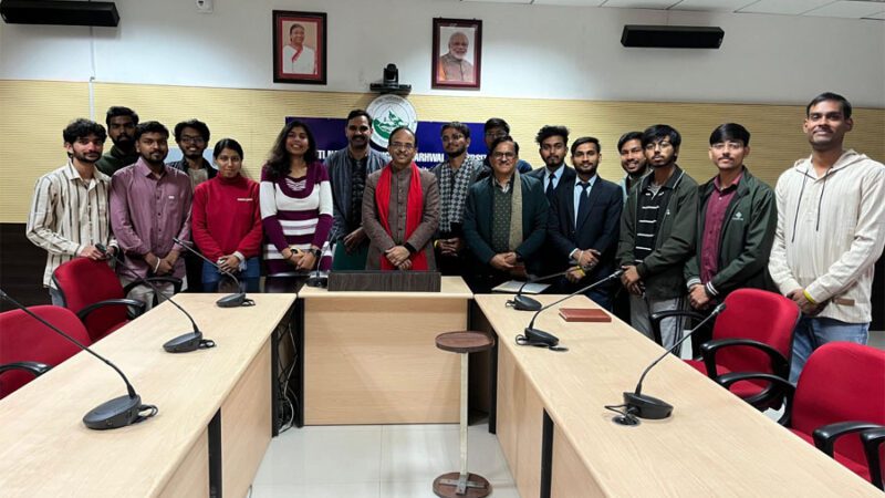 छात्र दल ने किया हेमवती नंदन बहुगुणा गढ़वाल विश्वविद्यालय को राष्ट्रीय स्तर पर गौरवान्वित