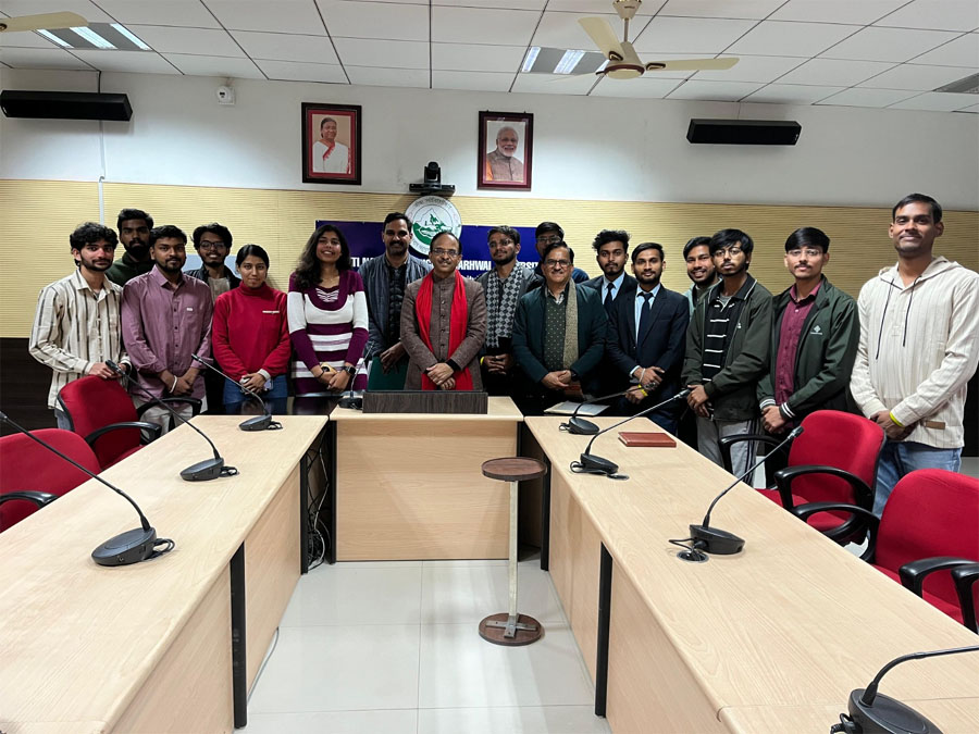 छात्र दल ने किया हेमवती नंदन बहुगुणा गढ़वाल विश्वविद्यालय को राष्ट्रीय स्तर पर गौरवान्वित