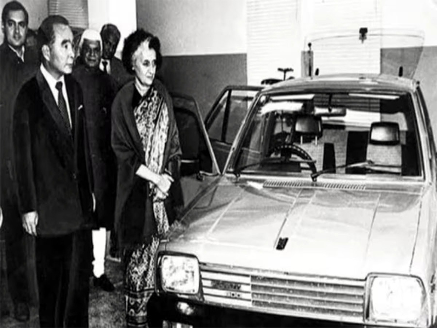 1980 के दशक की शुरुआत में लॉन्च हुई मारुति 800