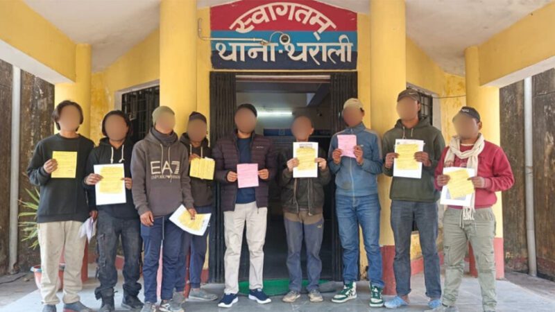 चौकसी: चमोली पुलिस का सघन सत्यापन अभियान जारी